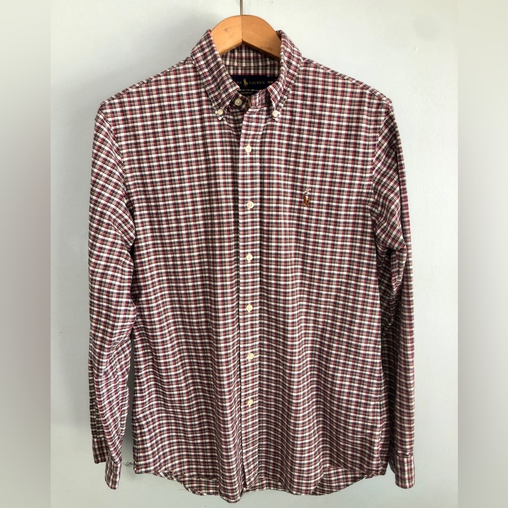 Ralph Lauren Polo Mens button up shirt. Like new!